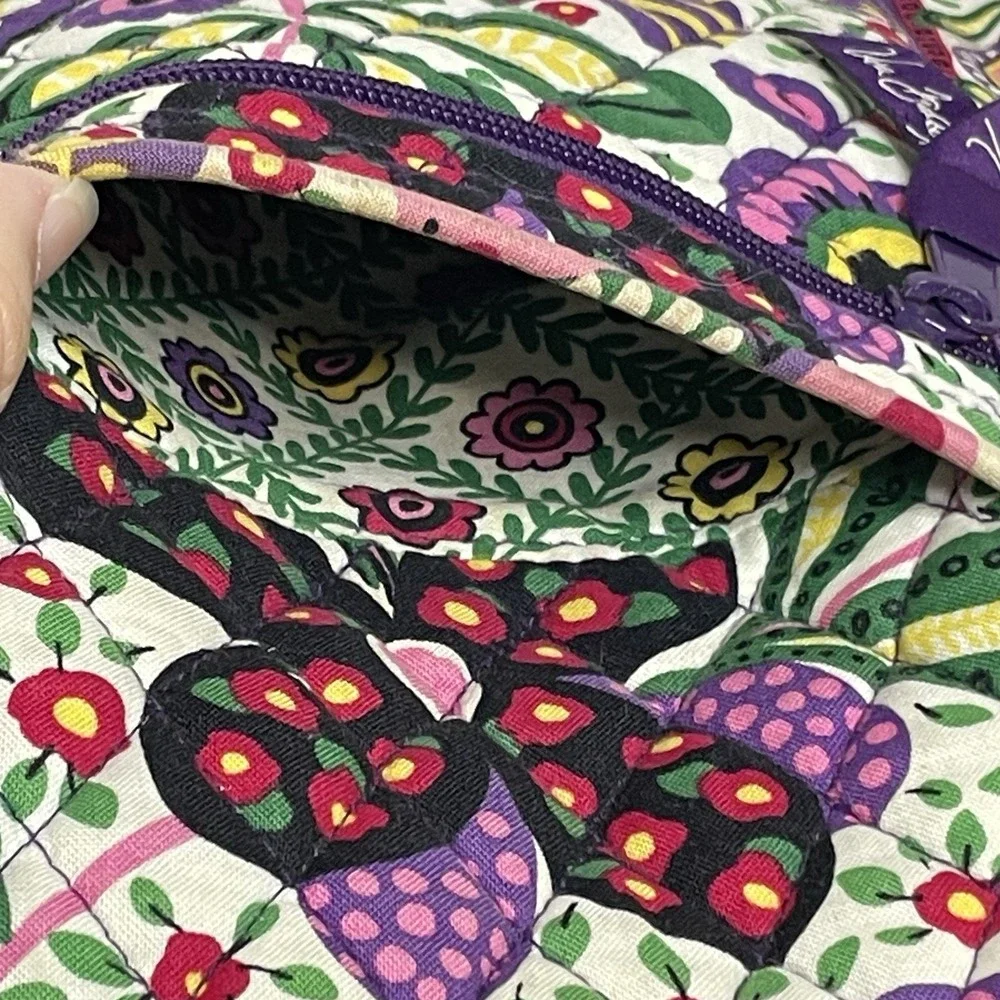Vera Bradley Hipster Crossbody Bag Viva la Vera Pattern Purse Satchel Shoulder